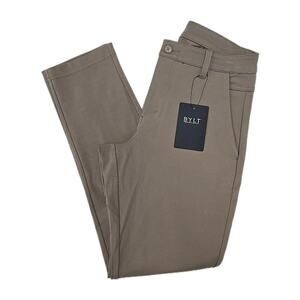 BYLT Premium Basics Everyday Pant 2.0 Men's 32 Taupe Stretch Chino